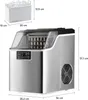 Preenex 3,2L Eiswürfelbereiter 22 kg/24H Eismaschine Produktbild-Vorschau 8