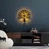 Opviq, Heart Tree V2, applique, nero, metallo, 50 x 9 x 46 Anteprima dell’immagine prodotto 2