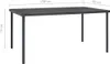 vidaXL Outdoor Esstisch Anthrazit 150x90x74 cm Stahl - Produktbild-Vorschau 7