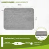 Mi-Heat Unterteppichheizung 100x140cm mit Thermostat u. Voir les images du produit 14
