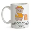 Mr. & Mrs. Panda Tasse Paketzustellerin Herz - Weiß - Produktbild-Vorschau 3