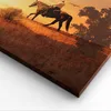 Bild auf Leinwand - Leinwandbild - Pferd Cowboy Bauernhof Produktbild-Vorschau 5