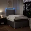 Maison Exclusive - Boxspringbett mit Matratze Taupe 120x190 Produktbild-Vorschau 4
