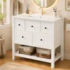 Mobile da bagno MODFU con lavabo in Vetroceramica, Anteprima dell’immagine prodotto 7