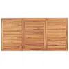 vidaXL Tavolo da pranzo da giardino 180x90x77 cm in legno Anteprima dell’immagine prodotto 3