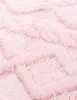 Weicher Badezimmer Teppich Style mit Pullover Muster - rund Produktbild-Vorschau 3