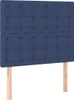 vidaXL Kopfteil Blau 80x5x118/128 cm Stoff Produktbild-Vorschau 1