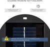 Outsunny Solarlampe, Rattan Solarleuchte LED Gartenleuchte Produktbild-Vorschau 5