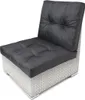 A single outdoor chair cushion set on a white background. Produktbild-Vorschau