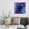 DEQORI Glasbild Echtglas 50x50 cm 'Lichter der Zukunft' Produktbild-Vorschau 3