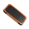 A top-down view of a solar-powered power bank case. Anteprima dell’immagine prodotto