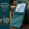 Hülle für Samsung Galaxy Z Flip 5, Kunstleder Brieftaschen Produktbild-Vorschau 5