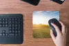 MuchoWow® Mauspad Mousepad Traktor - Gras - Sonnenuntergang Produktbild-Vorschau 4