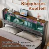 MODFU Boxspringbetten 140X200 mit Bettkasten,Jugendbett mit Produktbild-Vorschau 14