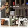 Stojak na gramofon COSTWAY, stojak na płyty winylowe z 4 Podgląd zdjęcia produktu 4