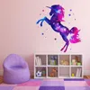 163 Wandtattoo Einhorn pink - 1000 x 1000 mm Produktbild-Vorschau 2