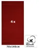 Betz 4 Stück Duschtücher 70 x 140 cm PREMIUM 100% Baumwolle Produktbild-Vorschau 2