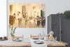 MuchoWow® Poster Gemälde - Öl - Abstrakt - Skyline 180x120 Produktbild-Vorschau 3