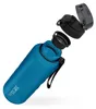 720°DGREE Trinkflasche uberBottle softTouch mit Sieb petrol Produktbild-Vorschau 4