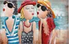 Gilde GILDE Gallery, Bild, rechteckig, "Nizza", Fraumotiv, Voir les images du produit 2