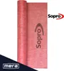 A roll of red waterproofing membrane with the brand logo printed on it. Náhľad obrázku produktu