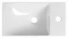 Sapho AGOS wastafel van gietmarmer, zonder overloop, 40x22 Productafbeelding-voorbeeld 7
