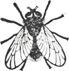 Fliege Holzstempel Produktbild-Vorschau 2