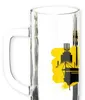 Borussia Dortmund BVB Bierglas Bierkrug Skyline Produktbild-Vorschau 4