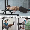 DH FitLife Power Tower Dip Station - Attrezzatura per Anteprima dell’immagine prodotto 8