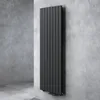 doporro Design Badheizung 180x61cm Anthrazit Produktbild-Vorschau 1