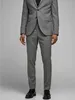 Pantaloni in tessuto Jack & Jones da uomo in grigio chiaro Anteprima dell’immagine prodotto 2