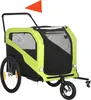 PawHut 2-in-1 hondenkar, fietskar voor honden, hondenwagen Productafbeelding-voorbeeld 1