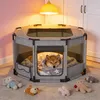 LZQ Welpenauslauf für Hunde & Katzen – 600D Oxford-Gewebe, Produktbild-Vorschau 9