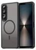 Custodia MagSafe per Sony Xperia 1 VII TPU Frosted Hybrid Anteprima dell’immagine prodotto 1