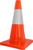 Leitkegel Verkehrskegel CARTREND 45cm Orange mit Produktbild-Vorschau 3