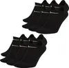 A set of black Nike socks arranged in two rows. Produktbild-Vorschau