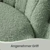 SONGMICS Schminkstuhl, Bürostuhl, Teddy-Fleece-Oberfläche, Produktbild-Vorschau 6