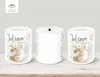 Kinder Spardose mit Name Tiermotive Bär, Hase, Fuchs Produktbild-Vorschau 2