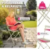 tectake® Bistro set Frieda pro 2 osoby Náhled obrázku produktu 9