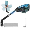360° drehbarer Fahrradspiegel, verstellbar & versenkbar, Produktbild-Vorschau 1