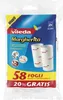 The image shows the packaging of Vileda Margherita replacement sheets for a lint roller. Produktbild-Vorschau