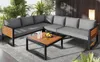 Gartenlounge-Set,Gartensofa-Set für 5-6 Personen, Modernes Produktbild-Vorschau 5