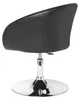Amstyle Lift Design Drehsessel Sessel Leder Optik schwarz; Produktbild-Vorschau 26