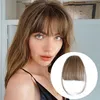 Clip in Pony Haare Haarverlängerungen Flat Bang mit Produktbild-Vorschau 5
