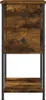 vidaXL Noční stolky 2 ks. Kouřový dub 32x42x70 cm výrobek z Náhled obrázku produktu 7