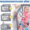 JOIEYOU Laufstall Baby Laufgitter 150x180cm Baby Playpen Produktbild-Vorschau 3