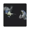 MuchoWow® Mauspad Mousepad Vogel - Federn - Porträt 30x30 Produktbild-Vorschau 1