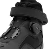 A close-up view of a black motorcycle boot. Podgląd zdjęcia produktu
