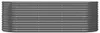 vidaXL Hochbeet Verzinkter Stahl 224x80x68 cm Anthrazit Produktbild-Vorschau 3