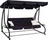 4-Sitzer Hollywoodschaukel Gartenschaukel 220 X 162 cm Produktbild-Vorschau 2